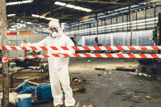 Professional Biohazard technician working in Menifee, CA